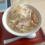 喜多方ラーメン なか川 - ネギ中華そば850円