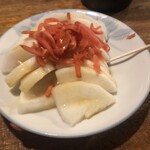 宇ち多゛ - 大根しょうが乗っけてお酢