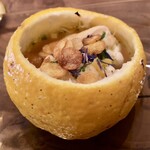 Fujiya 1935 - タラの白子　ゆず　玉葱のスープ