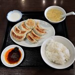 餃子房 CHINA DOLL - ミックス餃子定食　950円