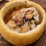 Fujiya 1935 - タラの白子　ゆず　玉葱のスープ