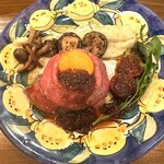 アモーチェ - ローストビーフハンバーグ@2200