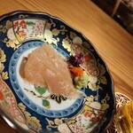 板前焼とり 成海 - シャポーン鶏のお刺身