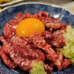 Yakiniku Heddo - 特上ハラミユッケ@1650