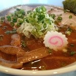 らーめん太陽堂 - 醤油チャーシュー麺。
