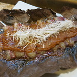 京あかり - 焼物　鴨ロース肉の朴葉味噌焼き