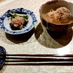 寿司割烹 和蔵 - 梅水晶＆鮪つみれ