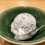 てんぷら 下村 - 黒豆アイス