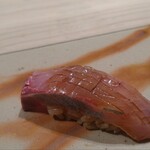 鮨 銀座 おのでら - シマアジ