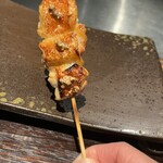 YAKITORI 燃 es - 押岡地鶏の皮付きせせり