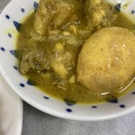 アジアカレーハウス - チキンと卵カレー