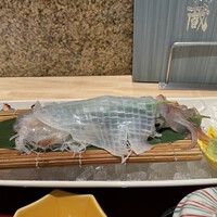 対馬のどぐろとイカ活き造り 博多 魚蔵 都ホテル店 - 
