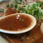 らーめん太陽堂 - 濃厚Wスープ。
