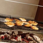 温石 - おこげの下準備が完了