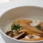 TATSUMI - フランスキノコ三種と白子のフラン