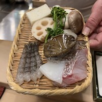 天ぷら はせ川 - 本日の食材