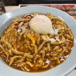 肉あんかけ炒飯 炒王 - 