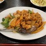 福来源 - 鶏肉 辛子炒め