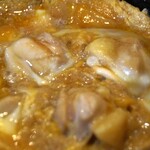 山路 - 親子丼のアップ！ちょいピンボケ