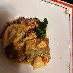 追分温泉 - この時期でもホヤは美味い