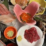 追分温泉 - 新鮮です特にタコが美味い