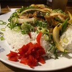 ユーケー ワイルドキャッツ - 強いて言えば、牛モツ丼の様な感じですかね。