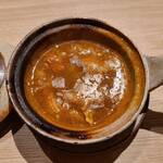 鮨 秀とら - 蟹シチュー