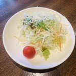 ステーキハウス 魔法のらんぷ - ランチセットのサラダ