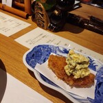 洋食堂 すずき - さわらのフライ　蕪のタルタル