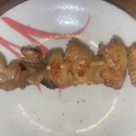 炭旬 - とり皮串（塩）150円+税！