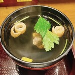 うなぎの豊川 - きも吸い、アップ！