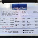 うなぎの豊川 - メニュー