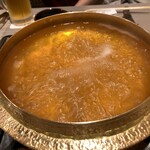 黒豚料理 あぢもり - 出汁入の鍋