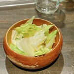 鳥ひろ - コースのサラダ