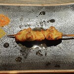 鳥ひろ - ねぎ巻＝ねぎを肉で巻いたもの