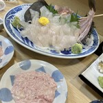 幸寿司 - カワハギ造り