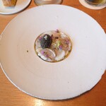 Restaurant Sola - キャビア2000円追加 河豚とかぶのカルパッチョ