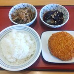 川西みなみ食堂 - 料理写真:一例の組み合わせ920円