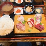 居酒屋正ちゃん - 刺身５点盛定食