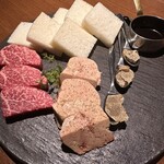 焼肉うしごろ - 牛ヒレ・フォアグラ・トリュフのロッシーニサンドサンド