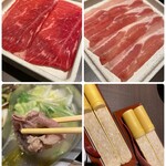 Yuzu An - 牛肉、豚肉、鶏肉、しゃぶしゃぶ✧︎*。