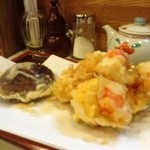 Tempura Tempyou - エビとイカのかき揚げ