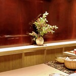 千葉たかおか - カウンター席からの眺め