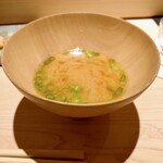 千葉たかおか - 味噌汁（海老、鮪、鰹出汁）