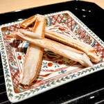 蓬左茶寮 - 焼きガニ