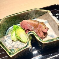 蓬左茶寮 - 真鴨の炭火焼き