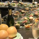 キャトルラパン - 前菜 準備風景