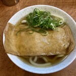 都そば - きつねうどん（440円）