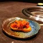 YORONIKU TOKYO AZABUDAIHILLS - ユッケはバゲットに