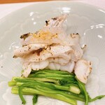 蕎麦割烹  倉田 - 豊後水道産トラ河豚、遠江(とおとうみ)、セリ